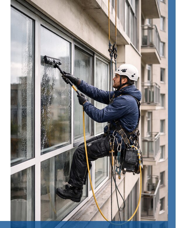 Мойка балконного остекления в Чебаркуле от 3758 р. | ВЫСОТНИК-Чбр