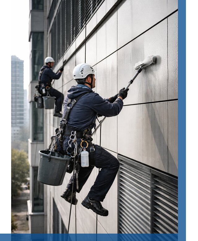 Мойка вентилируемого фасада в Чебаркуле от 268 р. | ВЫСОТНИК-Чбр