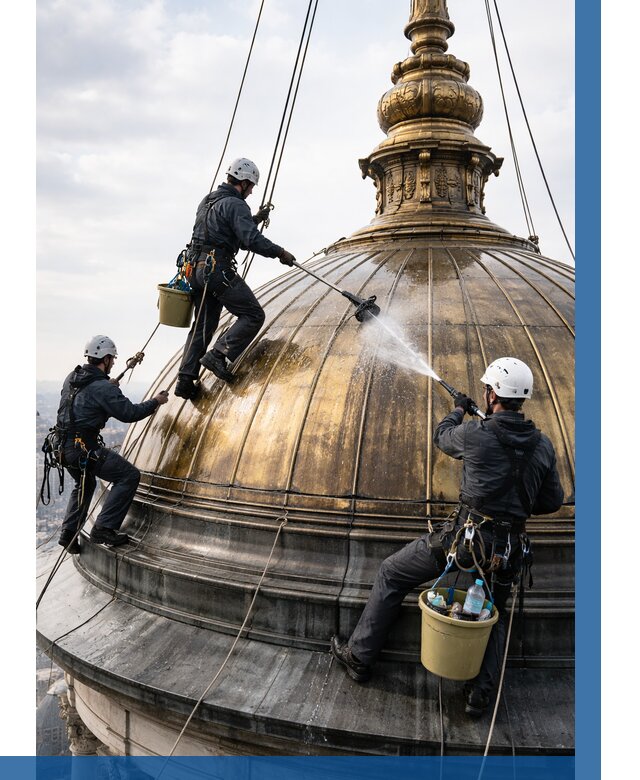 Мойка куполов и шпилей в Чебаркуле от 8590 р. - заказать | ВЫСОТНИК-Чбр