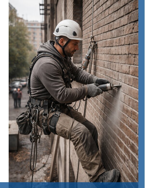 Расшивка кирпичных швов в Чебаркуле от 644 р. | ВЫСОТНИК-Чбр