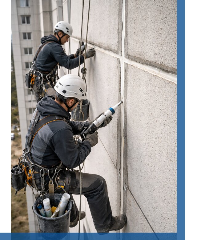 Герметизация межпанельных швов в Чебаркуле от 752 р. | ВЫСОТНИК-Чбр
