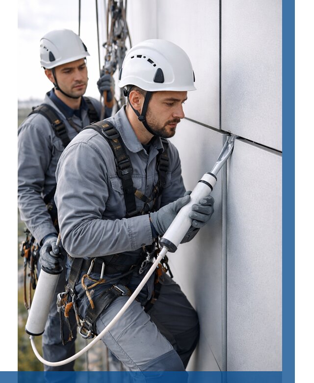 Герметизация швов вилатермом в Чебаркуле от 644 р. | ВЫСОТНИК-Чбр