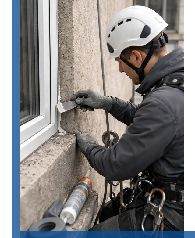 Герметизация монтажных швов окон в Чебаркуле с гарантией качества