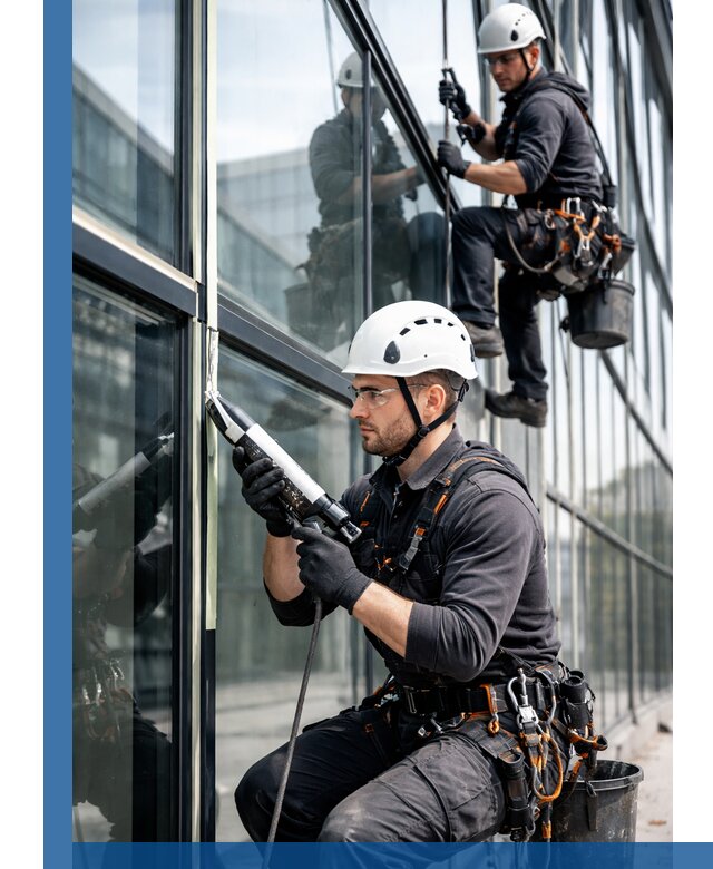 Герметизация витражных швов в Чебаркуле для зданий и фасадов