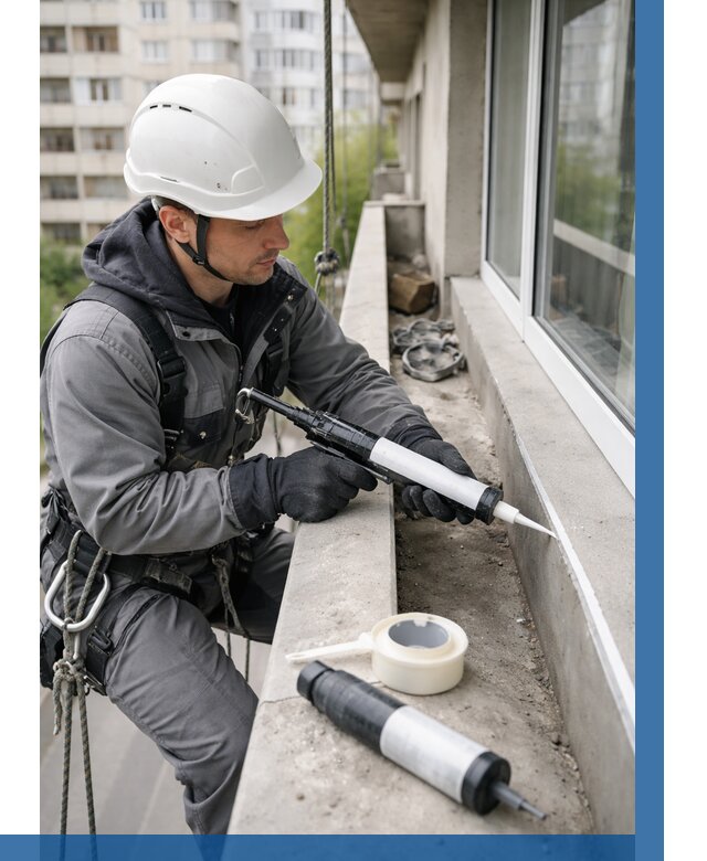 Герметизация швов лоджии в Чебаркуле от 4832 р. | ВЫСОТНИК-Чбр