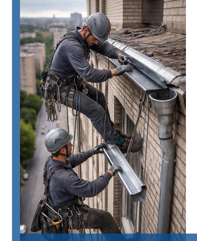 Ремонт водосточных желобов в Чебаркуле, быстро и качественно