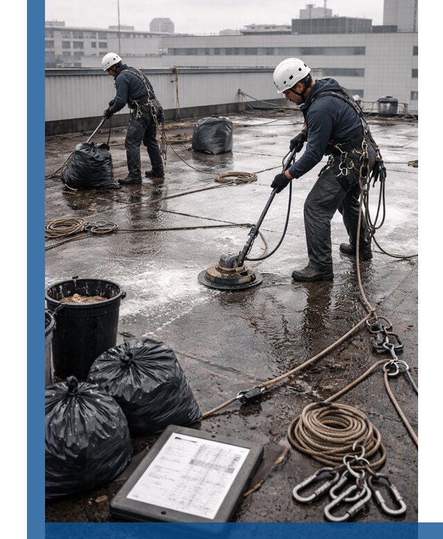 Плановая очистка кровли по графику в Чебаркуле для безопасности