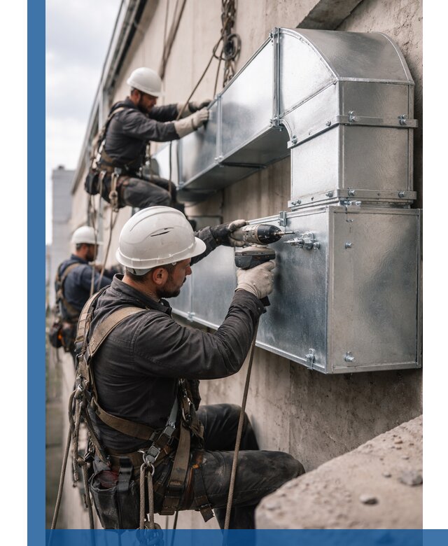 Профессиональный монтаж вентиляционных коробов в Чебаркуле под ключ