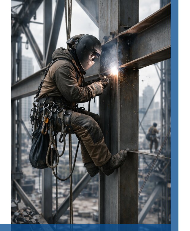 Высотные сварочные работы в Чебаркуле от 3758 р. | ВЫСОТНИК-Чбр