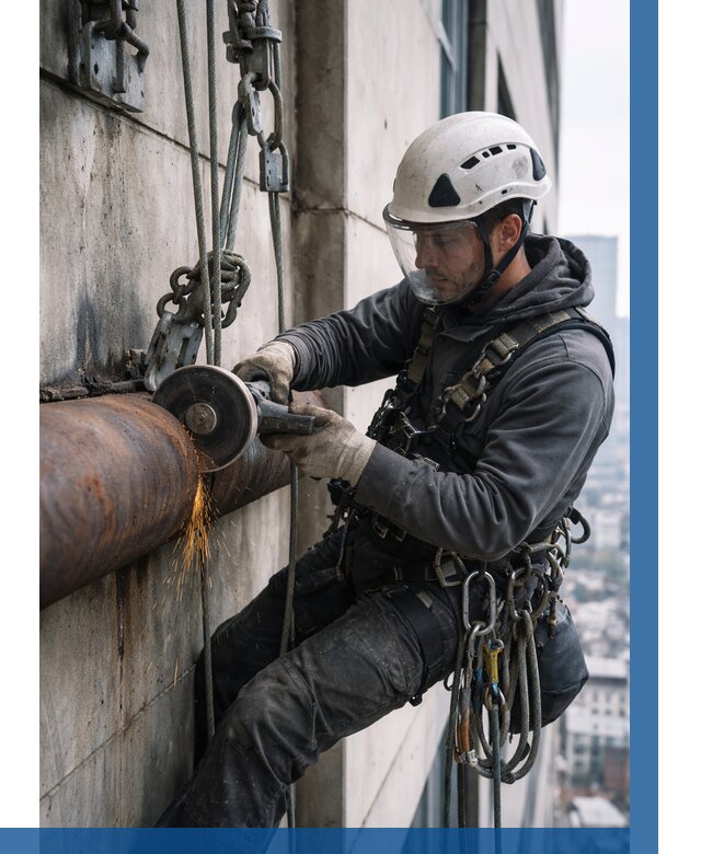 Резка металла на высоте в Чебаркуле по цене от 4832 р. | ВЫСОТНИК-Чбр