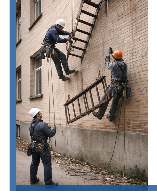 Демонтаж пожарной лестницы в Чебаркуле быстро и безопасно