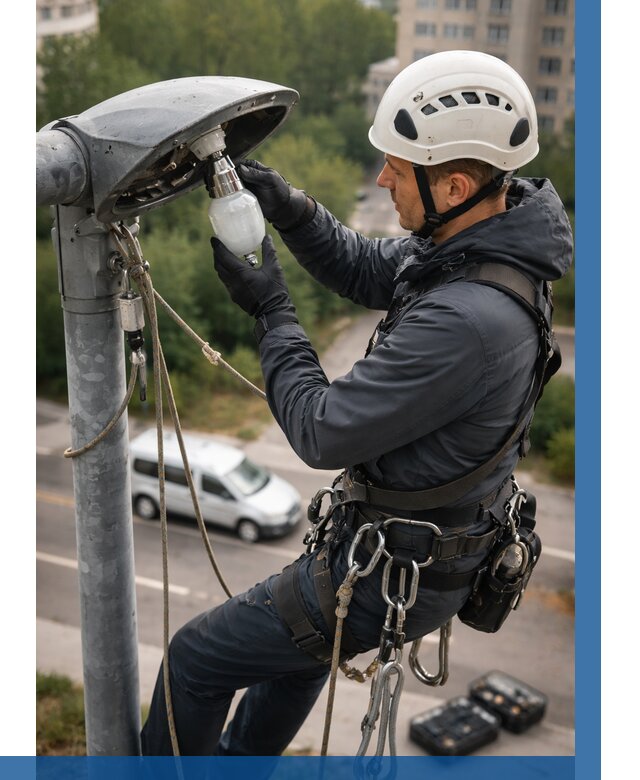 Замена ламп на высоте в Чебаркуле от 2684 р. | ВЫСОТНИК-Чбр