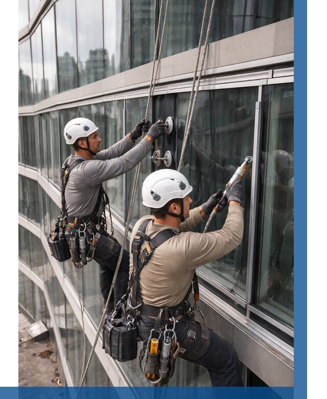 Радиусное остекление фасада в Чебаркуле от 12884 р. | ВЫСОТНИК-Чбр