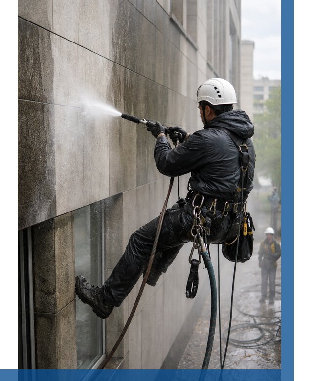 Гидроструйная очистка поверхностей в Чебаркуле от 913 р. | ВЫСОТНИК-Чбр