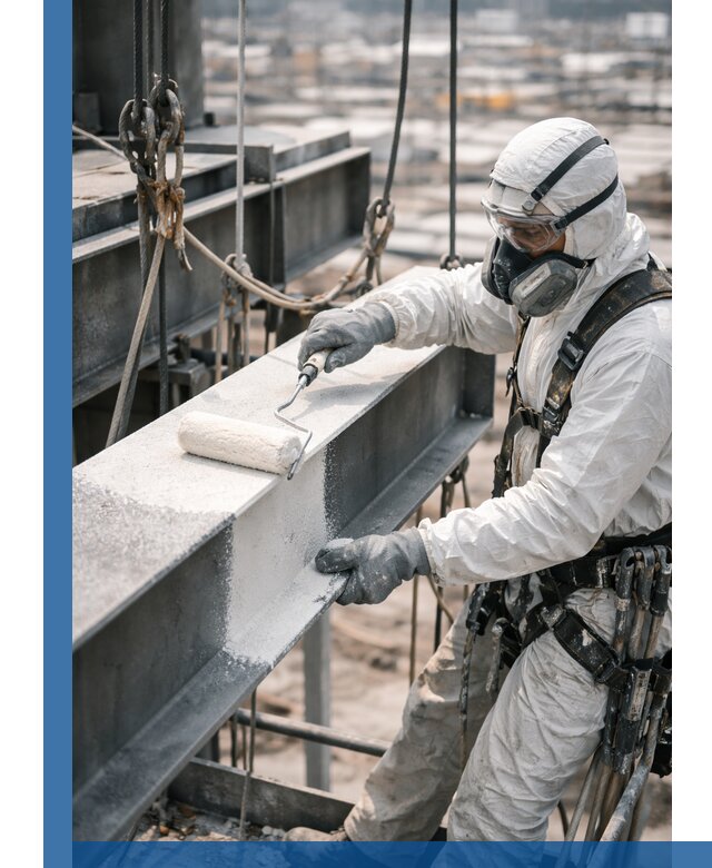 Профессиональная огнезащитная обработка металлоконструкций в Чебаркуле