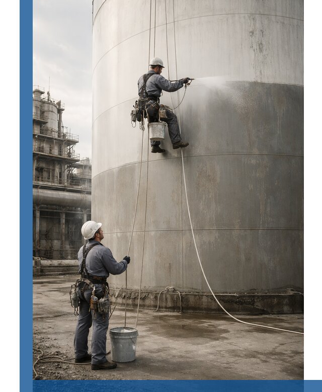 Покраска стальных резервуаров и емкостей в Чебаркуле профессионально