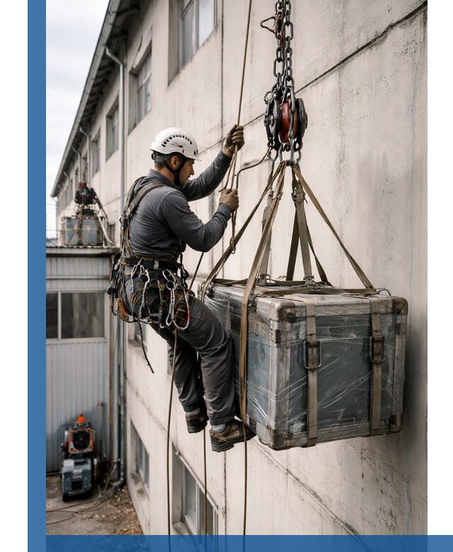 Подъем грузов на высоту в Чебаркуле для промышленных объектов