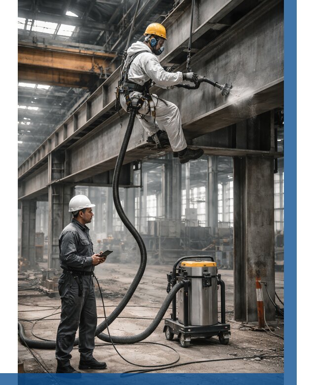 Обеспыливание конструкций в цехе в Чебаркуле от 4510 р. | ВЫСОТНИК-Чбр