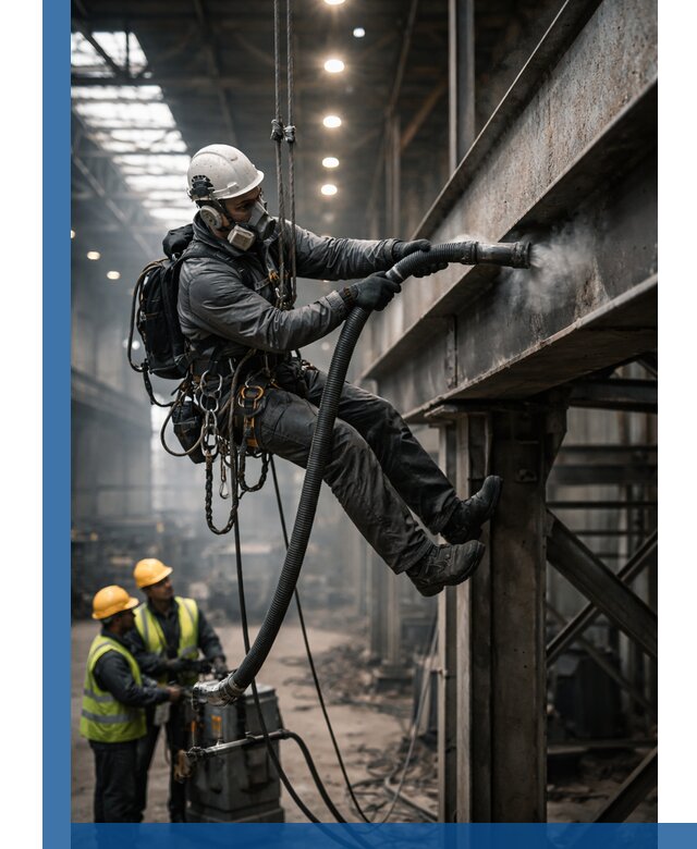 Обеспыливание конструкций в цехах промышленного производства в Чебаркуле