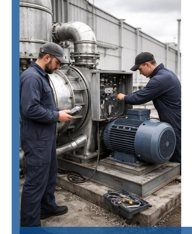Техническое обслуживание промышленного оборудования в Чебаркуле