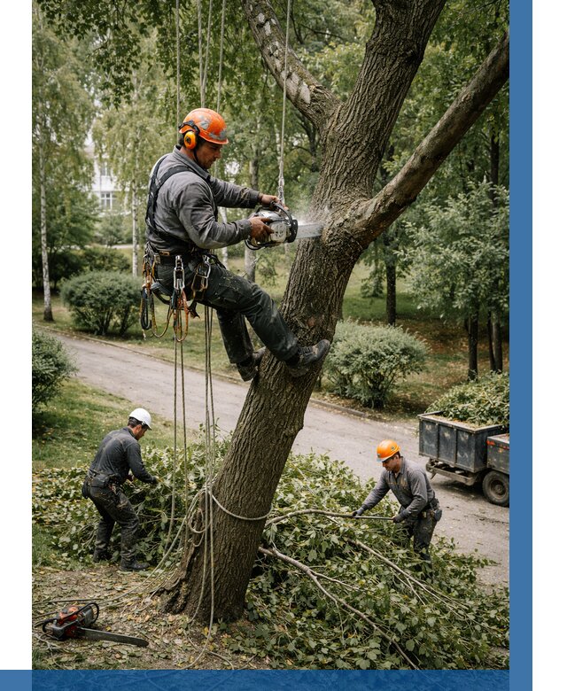 Кронирование деревьев в Чебаркуле от 6979 р. | ВЫСОТНИК-Чбр