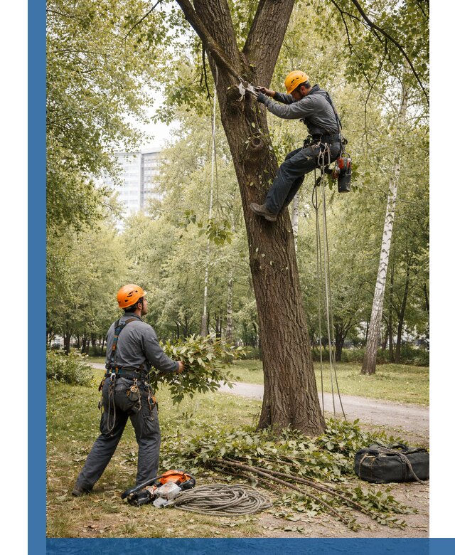 Санитарная обрезка деревьев в Чебаркуле, профессионально и безопасно