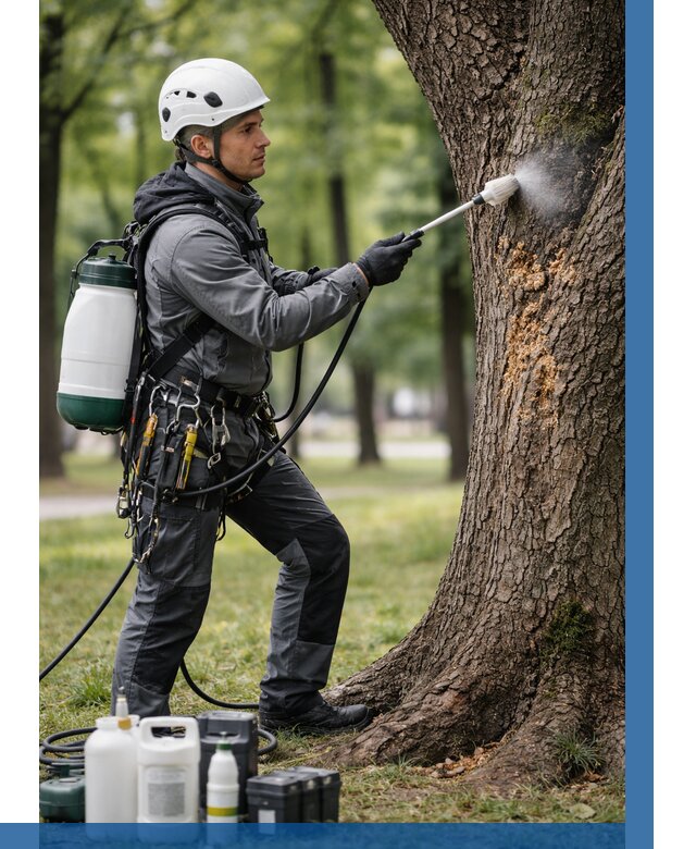 Обработка деревьев от вредителей в Чебаркуле от 4832 р. | ВЫСОТНИК-Чбр