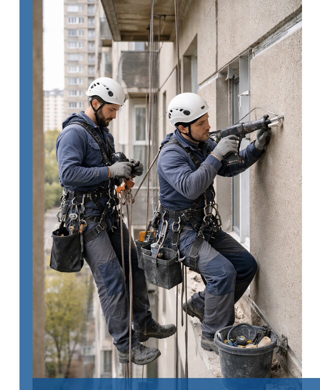 Промышленные альпинисты высотные работы и монтаж в Чебаркуле